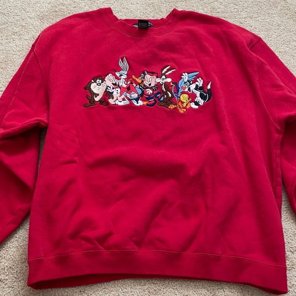 Vintage Warner brow studio store looney toons sweatshirt - Picture 1 of 3